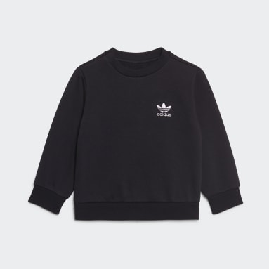 Infants originals Black 아디컬러 크루 세트