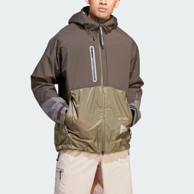 Veste adidas Terrex + and wander Xploric RAIN.RDY Vert Hommes TERREX