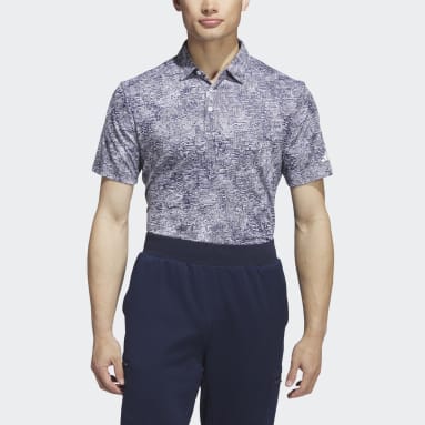 Mænd Golf Grå Aerial Jacquard polotrøje