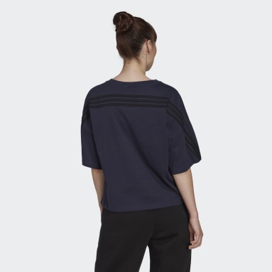 Women Sportswear Blue adidas Sportswear Future Icons 3-Stripes Tee