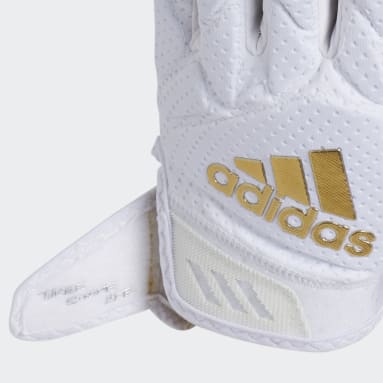Football White Freak 5.0 Gloves