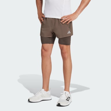 กางเกงขาสั้นดีไซน์ทูอินวัน HEAT.RDY HIIT