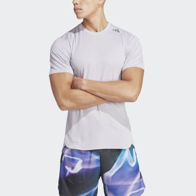 Remera de Entrenamiento Designed 4 Training HEAT.RDY HIIT Violeta Hombre Training