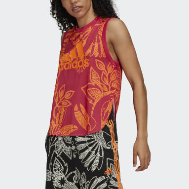 Polera sin Mangas FARM Rio Rosado Mujer Training