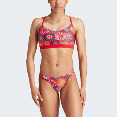 Women's adidas 3 Bars Two-Piece Bikini Set