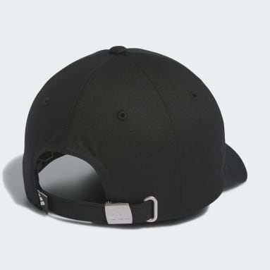 Golf Black Revolve Six-Panel Golf Hat