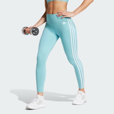 Leggings 7/8 Train Essentials 3-Stripes High-Waisted