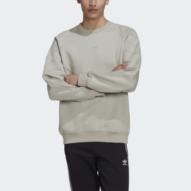 Muži Originals šedá Mikina adidas Rekive Crew