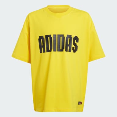 Playera adidas x Classic LEGO® Amarillo Niño Sportswear