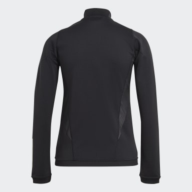 Sudadera entrenamiento Tiro 23 Competition Negro Niño Fútbol
