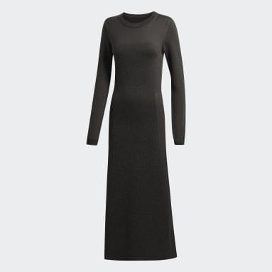 Women Lifestyle Black Y-3 CH1 Reflective Dress