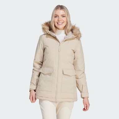 Adidas jassen dames beige new arrivals