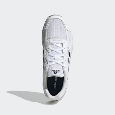 Men Running White Response Run Shoes