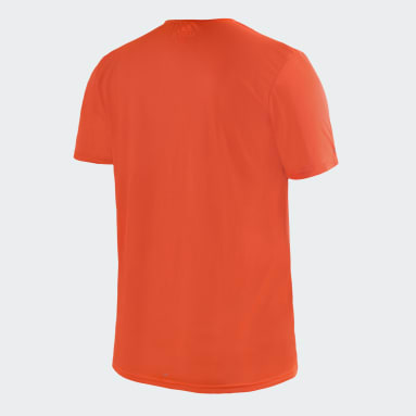 Camiseta Brand Love Naranja Hombre Running