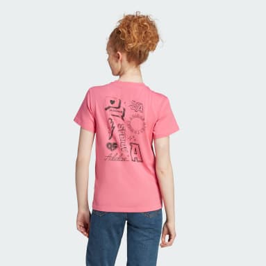 Playera Brand Love Estampada Rosa Mujer Sportswear