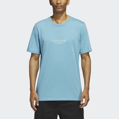 T-shirt à manches courtes 4.0 Strike Through Bleu Hommes Originals