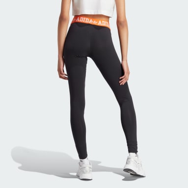 Leggings Logo Waistband Nero Donna Originals