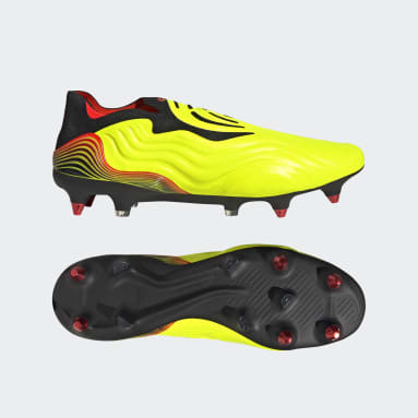 Football Yellow Copa Sense+ Soft Ground Boots