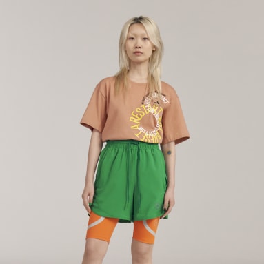 Pantalón corto adidas by Stella McCartney TruePurpose Training Verde Mujer adidas by Stella McCartney