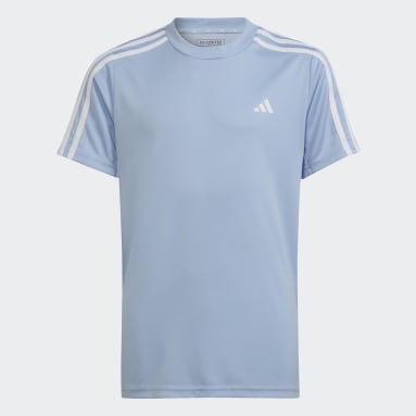 T-shirt coupe standard Train Essentials AEROREADY 3-Stripes Bleu Adolescents 8-16 Years Sportswear