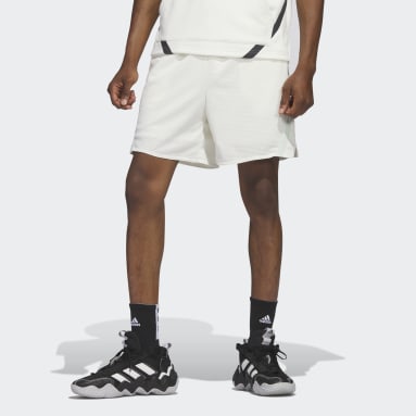 Adidas Club Short Hommes (Blanc/Noir)