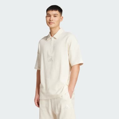 All SZN Waffle Knit Half-Zip Polo