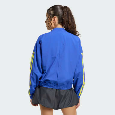 Jaqueta Corta-vento de Malha Essentials Três Listras