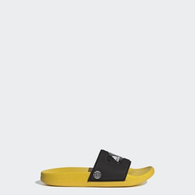 Kinderen Sportswear zwart adidas adilette Comfort x LEGO® Slippers