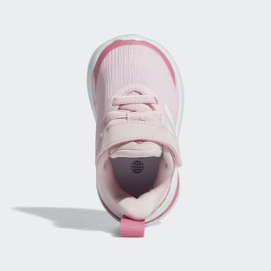 Děti Sportswear růžová Boty FortaRun Elastic Lace Top Strap Running