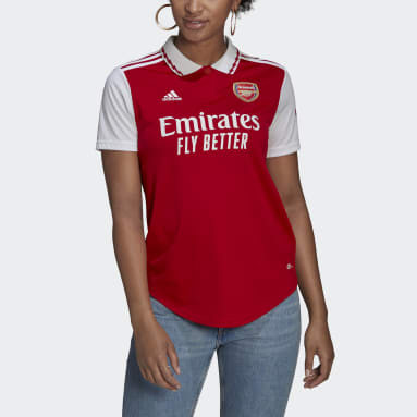 Women's Soccer Red Arsenal 22/23 Home Jersey