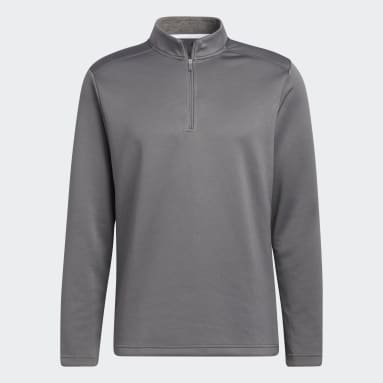 Men's Golf Grey Club Quarter-Zip Sweatshirt
