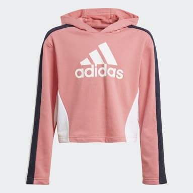 Conjunto Colorblock Top Corto Rosa Niña Sportswear