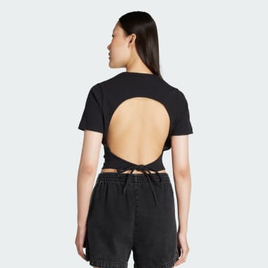 CUT OUT RIB TEE