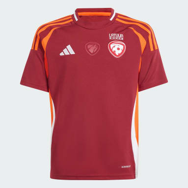 Camisola Principal 24 da Letónia – Criança