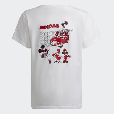 Remera Disney Mickey y Amigos Blanco Niño Originals