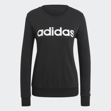 Dam Sportswear Svart Essentials Logo Sweatshirt
