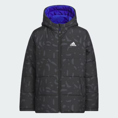 Casaco Acolchoado e Reversível – Criança Preto Criança Sportswear