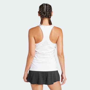 Camiseta sin mangas Tennis Blanco Mujer Tenis