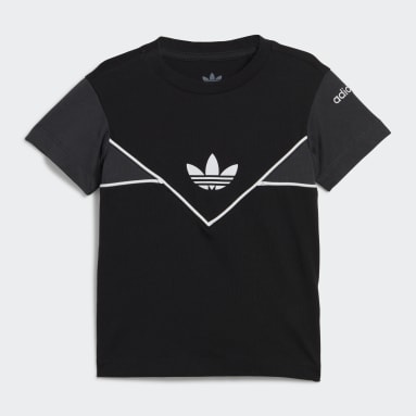 Adicolor Shorts and Tee Sett Svart
