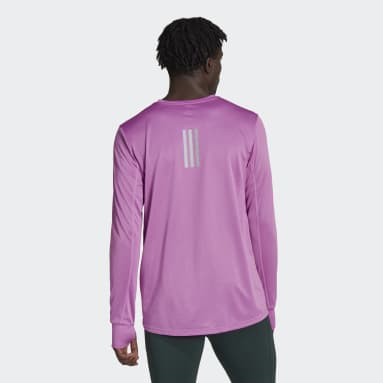 Maglia Own the Run Long Sleeve Viola Uomo Running