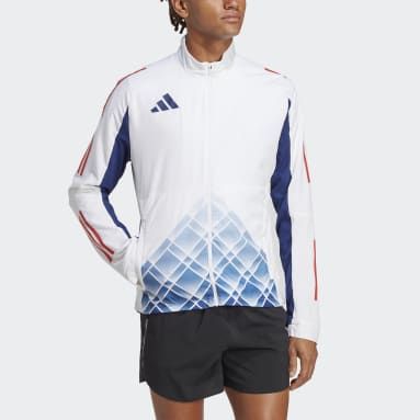 Casaco Branco Homem Running