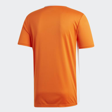 Camiseta Entrada18 Naranjo Hombre Fútbol