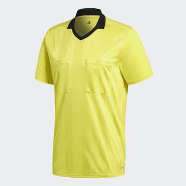 Football Yellow Referee Jersey