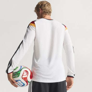 Germany 26 Home Authentic Long Sleeve Jersey