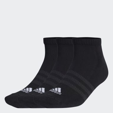 adidas Cushioned Quarter Socks 3 Pairs - White, Women's Training