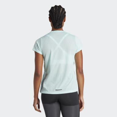 Polo de Trail Running Terrex Agravic Turquesa Mujer TERREX