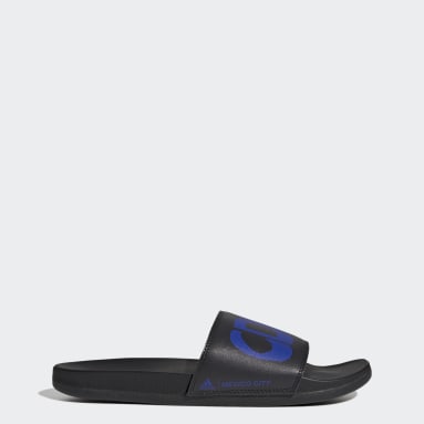 Ojotas adilette Comfort Azul Sportswear