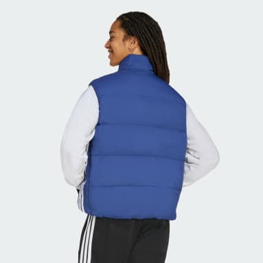 Essentials Climawarm 3-Stripes Puffer Down Vest