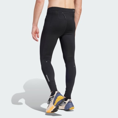 Men's Running Black Ultimate Running Conquer the Elements AEROREADY Warming Leggings