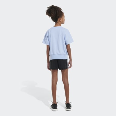 Youth Sportswear Blue SS FRENCH TERRY TOP